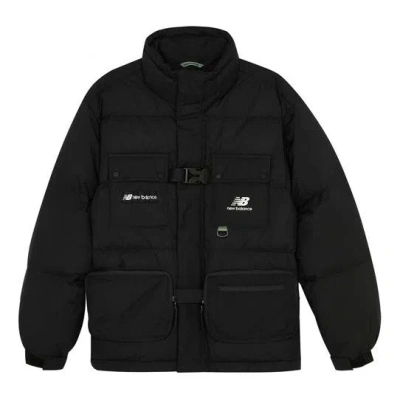New Balance Logo Down Jacket 'black'
