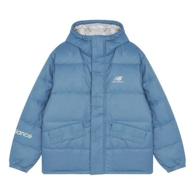 New Balance Logo Down Jacket 'sky Blue'