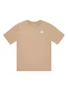 New Balance Logo-embroidered Cotton T-shirt In Neutrals