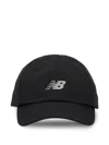 New Balance Logo-embroidered Hat In Black