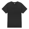 New Balance Logo Embroidered Pocket Knit Round Neck Short Sleeve Couple Style Black In Black