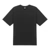 New Balance Logo Embroidered Pocket Knit Round Neck Short Sleeve Couple Style Black In Black