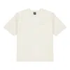 New Balance Logo Embroidered Pocket Knit Round Neck Short Sleeve Couple Style White In White