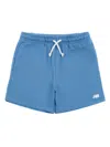 New Balance Logo-embroidered Shorts In Blue