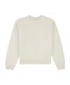NEW BALANCE LOGO-EMBROIDERED SWEATSHIRT