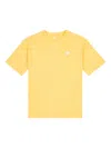 New Balance Logo-embroidered T-shirt In Yellow