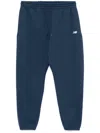 New Balance Logo-embroidered Track Pants In Nny Navy