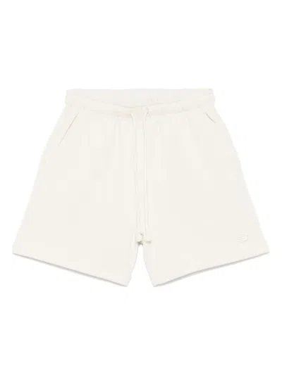 New Balance Logo-embroidered Track Shorts In Multicolor