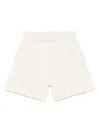 New Balance Logo-embroidered Track Shorts In Neutrals