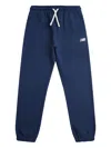 New Balance Logo-embroidered Tracksuit Bottoms In Blue