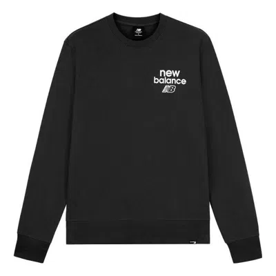 New Balance Logo Essentials Sweatshirt 'black'