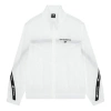 New Balance Logo Full-zip Woven Jacket 'white Black'