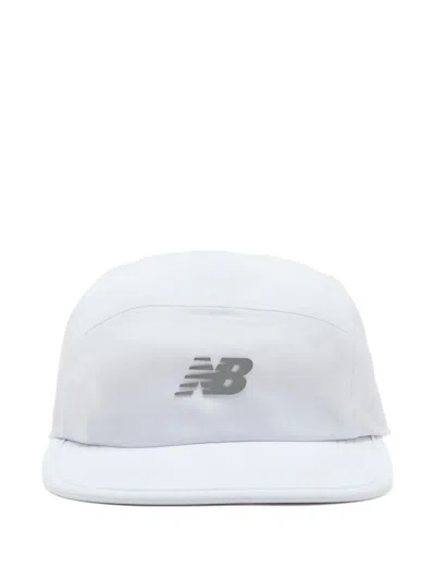 New Balance Logo Hat In White