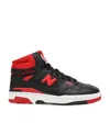 New Balance Bb650 High-top Sneakers In Black