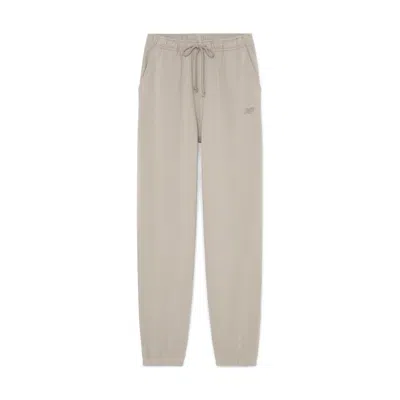 New Balance Logo Joggers In Light Mushroom