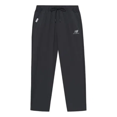 New Balance Logo Knit Slim Pants 'black'