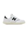 New Balance Logo-patch Sneakers In White