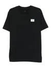 New Balance Logo-patch T-shirt In Black