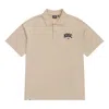 New Balance Logo Polo Tee 'beige' In Neutral