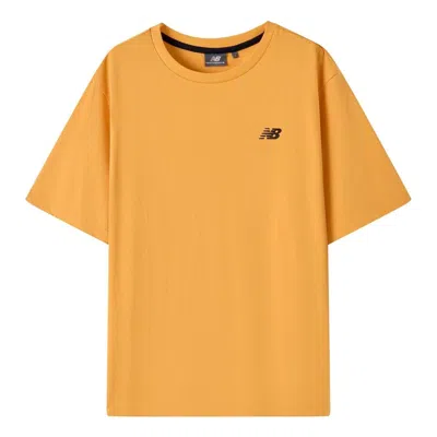New Balance Logo Print Athletic T-shirt 'yellow'