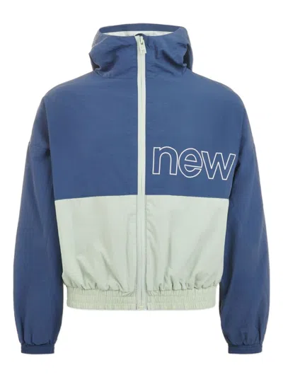 NEW BALANCE LOGO-PRINT JACKET