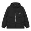 New Balance Logo Print Mid Down Jacket 'black'
