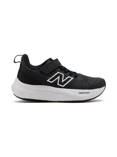 New Balance Kids' Logo-print Sneakers In Black