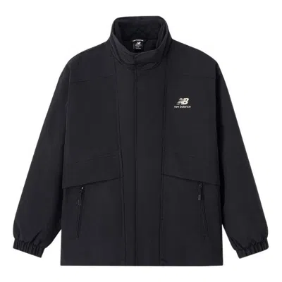 New Balance Logo Print Sport Jacket 'black'