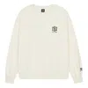 New Balance Logo Print Sweatshirt 'white' In Neutral
