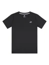 New Balance Logo-print T-shirt In Black