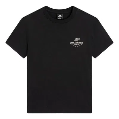 New Balance Logo Print T-shirt 'black'