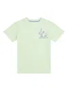 New Balance Logo-print T-shirt In Green