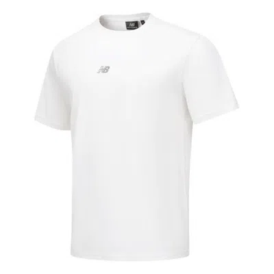 New Balance Logo Print Tee 'white'