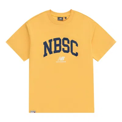 New Balance Logo Print Tee 'yellow'