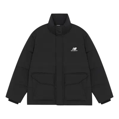 New Balance Logo Print Warm Jacket 'black'
