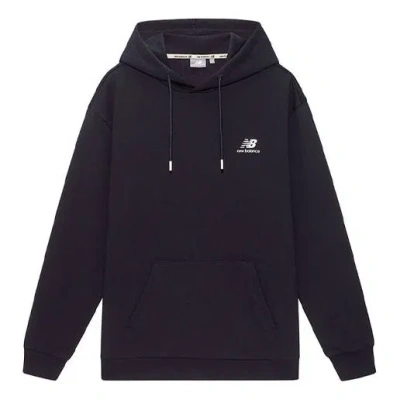 New Balance Logo Printing Loose Sports Black In Blue