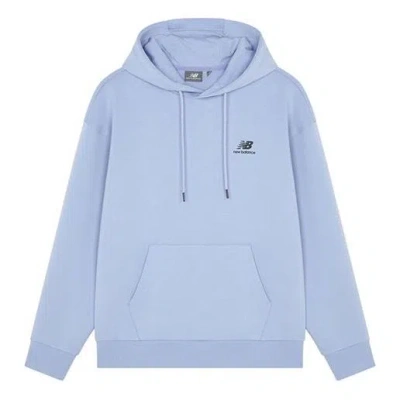 New Balance Logo Printing Sports Pullover Couple Style Blue