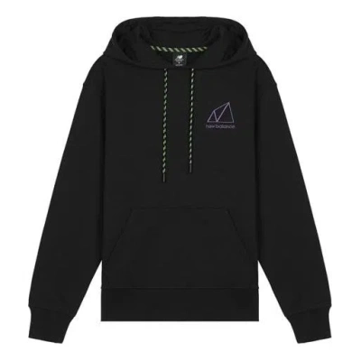 New Balance Logo Relaxed Hoodie 'black'