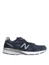New Balance Logo Sneakers In Blue