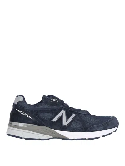 New Balance Logo Sneakers In Blue