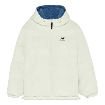 New Balance Logo Sportswear Puffer 'white Blue'