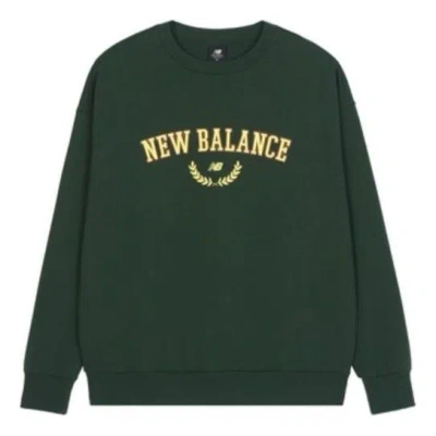 New Balance Logo Sportswear Top 'green Yellow'