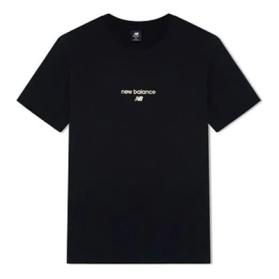 New Balance Logo T-shirt 'black White'