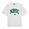 New Balance Logo T-shirt 'white Green'