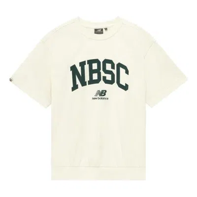 New Balance Logo T-shirt 'yellow Green' In Neutral