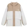 New Balance Logo Urban Remix Woven Jacket 'white Beige'