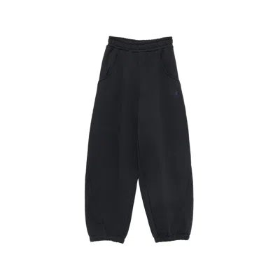 New Balance Logo-embroidered Jersey Track Pants In Black