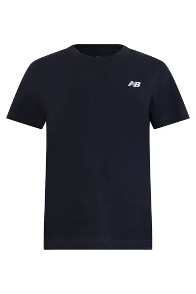 New Balance Logo-embroidered T-shirt In Animal Print