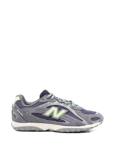 New Balance Logo-plaque Sneakers In Blue