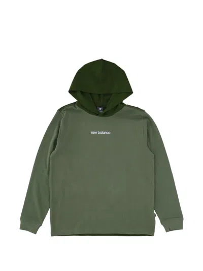 New Balance Sweater Kids In Green